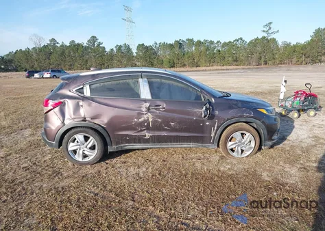 2019 Honda Hr-V Ex-L z USA, uszkodzony, nr VIN 3CZRU5H74KM717800